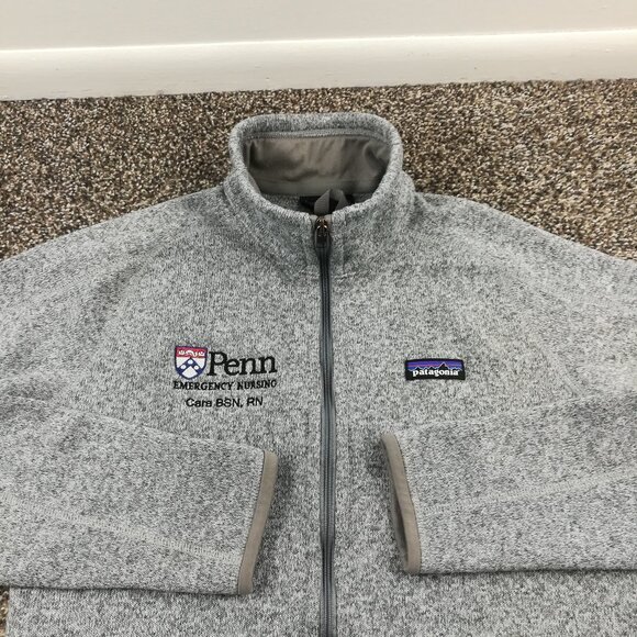 Penn Quakers Patagonia Jacket University Pennsylvania Better Sweater Women Large